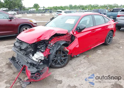 2024 Honda Civic Si Sedan z USA, uszkodzony, nr VIN 2HGFE1E55RH473456